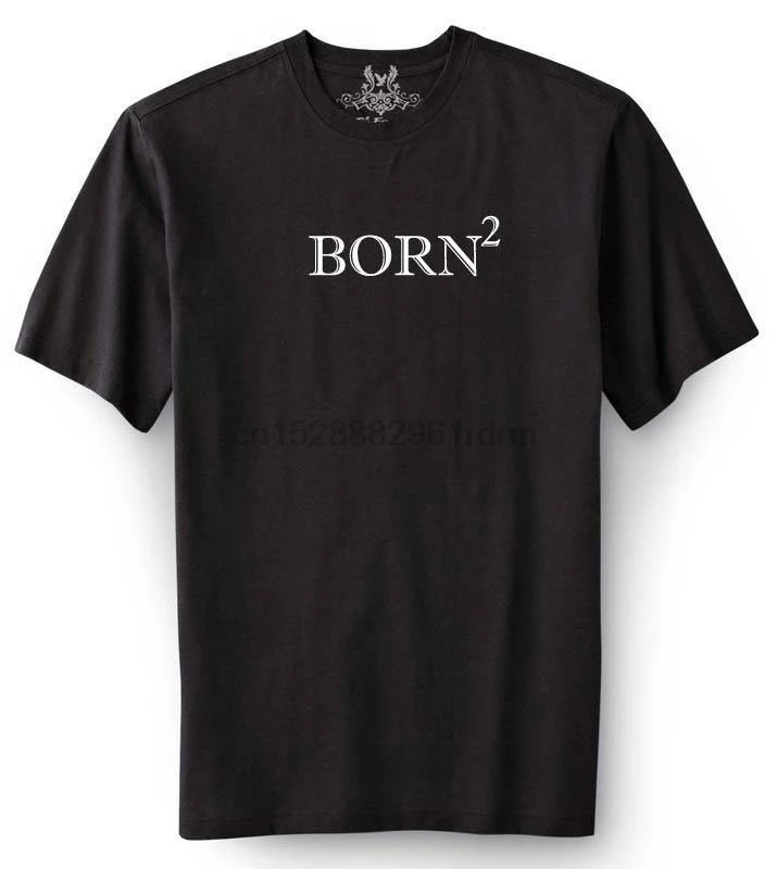 Мужская футболка с принтом BORN 2 agrey CHRISTIAN THEME FUNNY JESUS короткими рукавами AAA 2019 модная