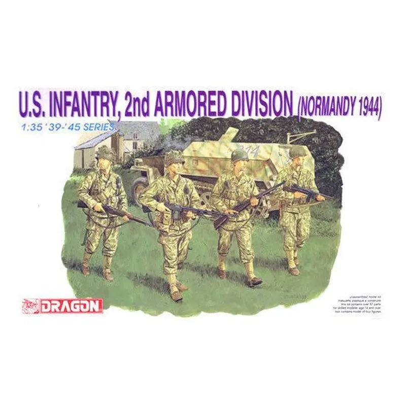 1/35 Scale Dragon Models WWII US Infantry 2nd Armored Division for sale online 