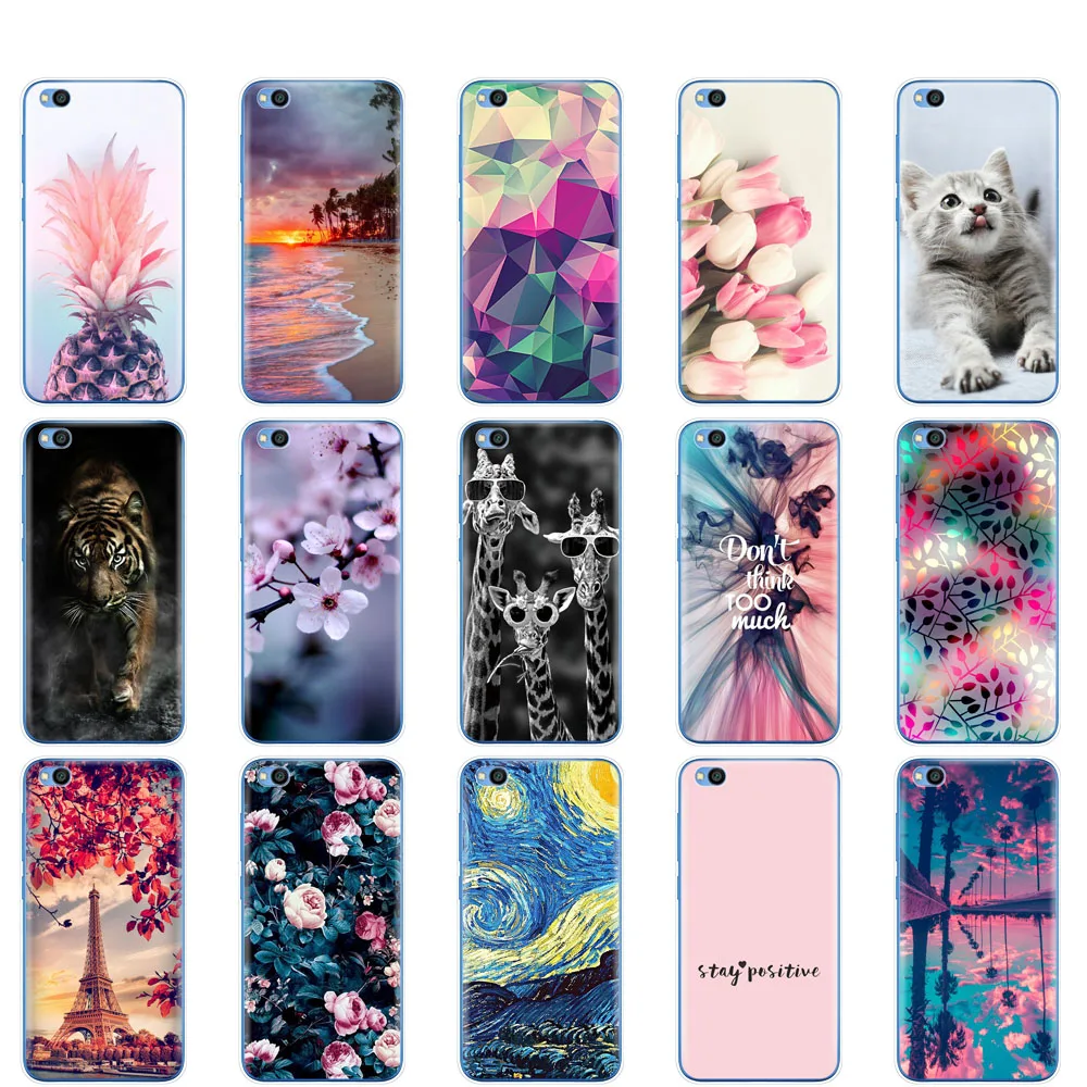 

For Xiaomi Redmi Go Case cover 5.0" Silicon Soft TPU coque on For Xiaomi Redmi Go Global Version Cover Hoesje bumper cute cat