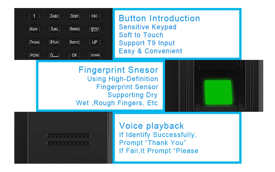 Eseye отпечатков пальцев биометрическая посещаемость системы usb-считыватель отпечатков пальцев офисные часы посещаемости рекордер