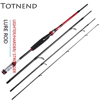 

2.1m/2.4m/2.7m Four-section Carbon Lure Rod Straight Shank Sea Fishing Rod Fishing Gear