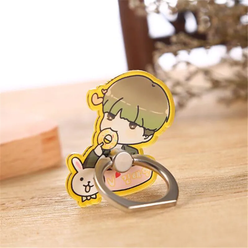 *UVR 360 Degree Cute boy rabbit Finger Ring Smartphone Stand Holder Mobile Phone Holder For Iphone Huawei Samsung All Phone *UVR 360 Degree Cute boy rabbit Finger Ring Smartphone Stand Holder Mobile Phone Holder For Iphone Huawei Samsung All Phone