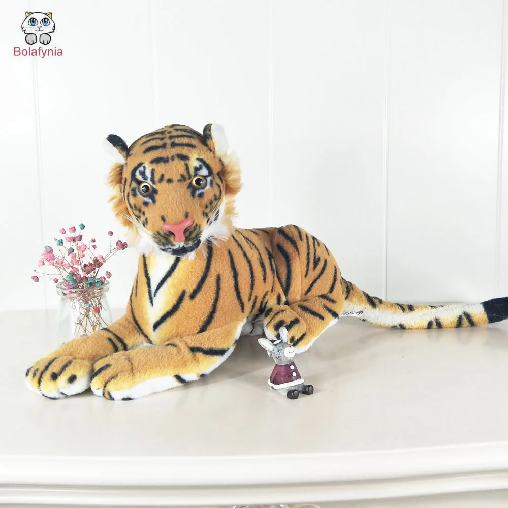 

BOLAFYNIA Children Plush Stuffed Toy South China tiger Baby Kids Toy for Birthday Valentine's Day gift