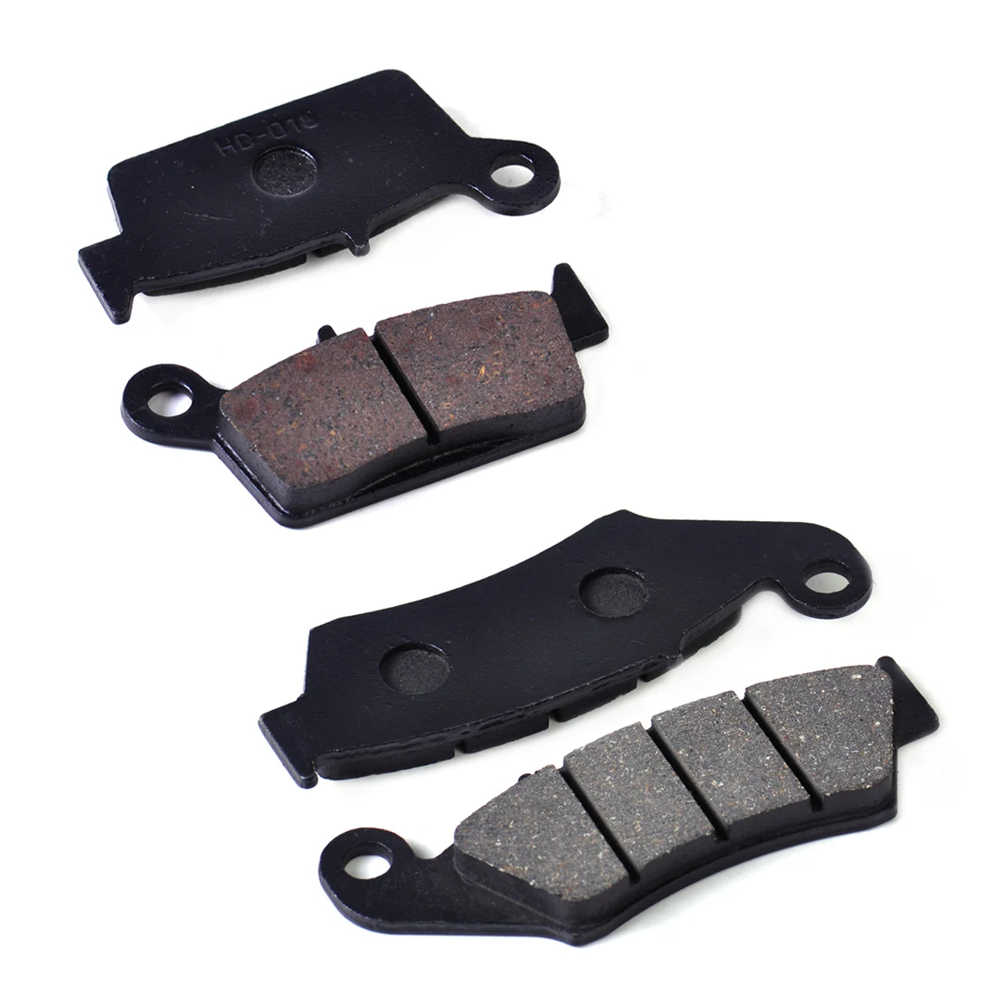 

beler Motorcycle 2pcs Front Rear Brake Pads Fit for Suzuki RM125 RM250 Honda CR125R CRF230L XR250R Yamaha YZ125 Kawasaki KX500