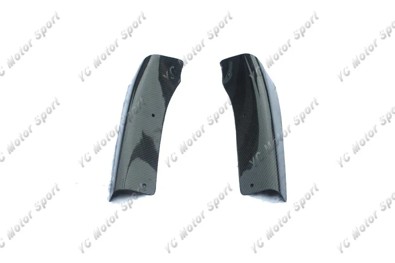 2005-2007 Mitsubishi Evolution EVO 9 JDM Varis Style Rear Bumper Diffuser Side Fin Addon CF (2)