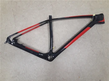 

OEM Brand Logo Full Carbon Fiber T1000 MTB Bike Frame 29erx15/17/19/21" /27.5erx15/17/19" with 142x12mm /135x9mm UD Woven Finish