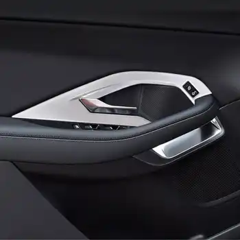 4pcs ABS Car Interior Door Handle Trim For Jaguar E-Pace E PACE 2018 2019 Accessories
