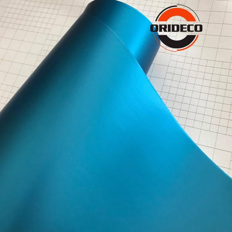 sky blue matte metallic vinyl 1