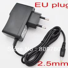 Высококачественные IC version100PCS AC 100 V-240 V адаптер преобразователя DC 5 V 2A 2000mA блок питания ЕС штекер DC 2,5mm x 0,8mm для планшетных ПК