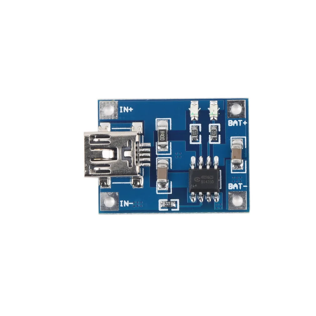 1 шт. зарядная плата TP4056 5 в Mini USB 1A для литиевого аккумулятора модуль зарядного