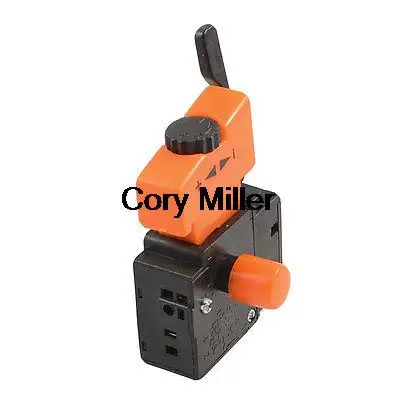 

Electric Drill 5E4 Lock On Speed Control Trigger Switch AC 250V 6A FA2-6/1BEK