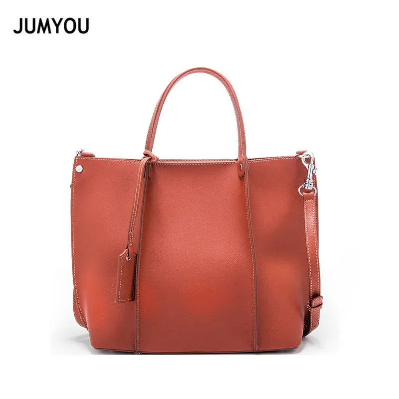 

Split Leather Female Bags Tote Bags Women Casual High Capacity Lady Bag Messenger Bag Simple Women Handbags Womens Top Hand 2019