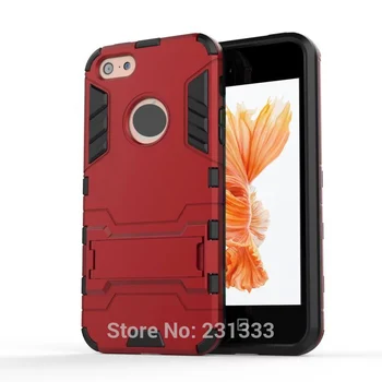 

C-ku Robot Armor Hybrid Rubber Kickstand Hard Case For Samsung S8 S7 S6 Edge Plus iphone 7 I7 6s Plus 5S SE 2 in 1 Cover 100pcs