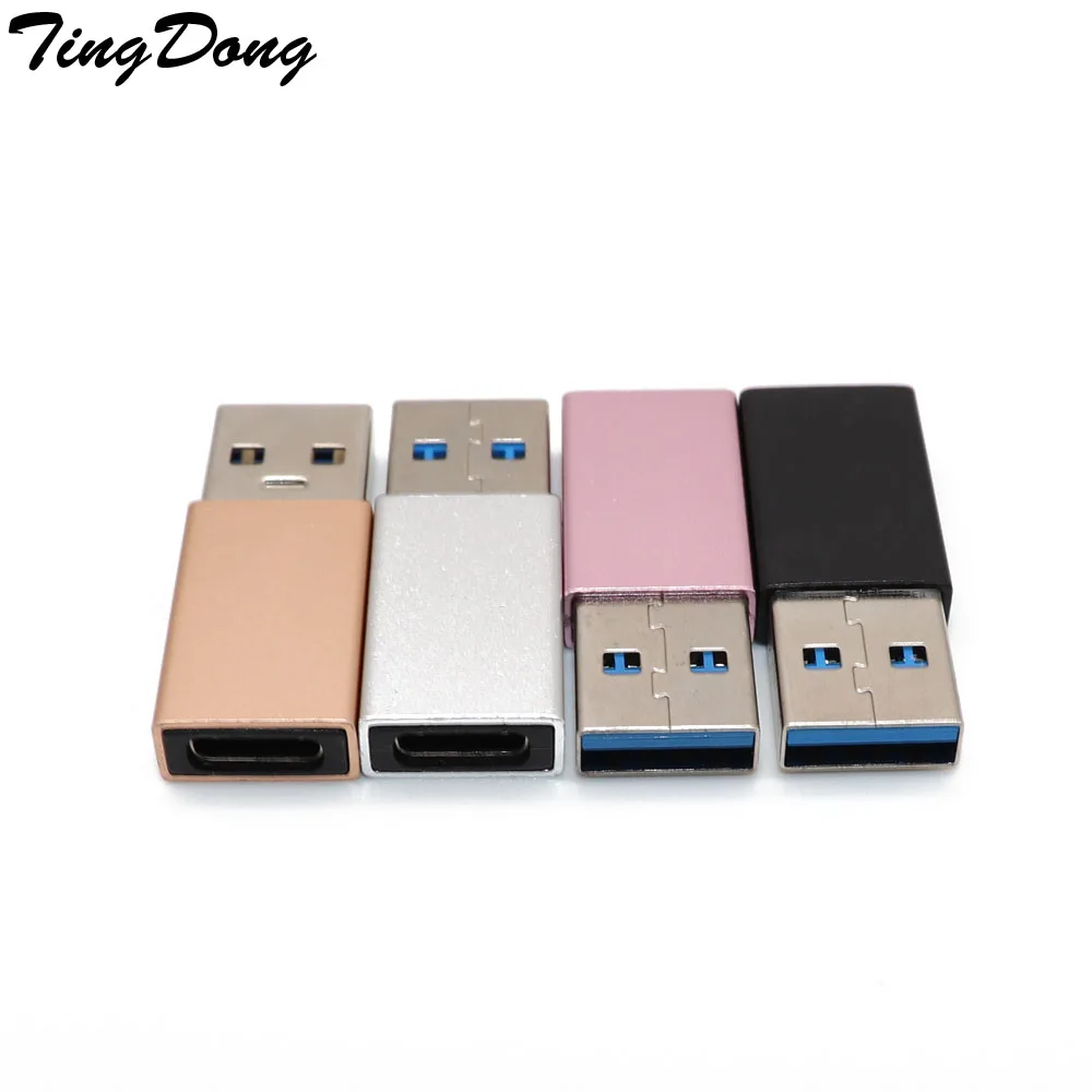 TingDong Новый USB 3.0 Type C Женский 3 1 Штекерный Разъем конвертер порт высокоскоростной