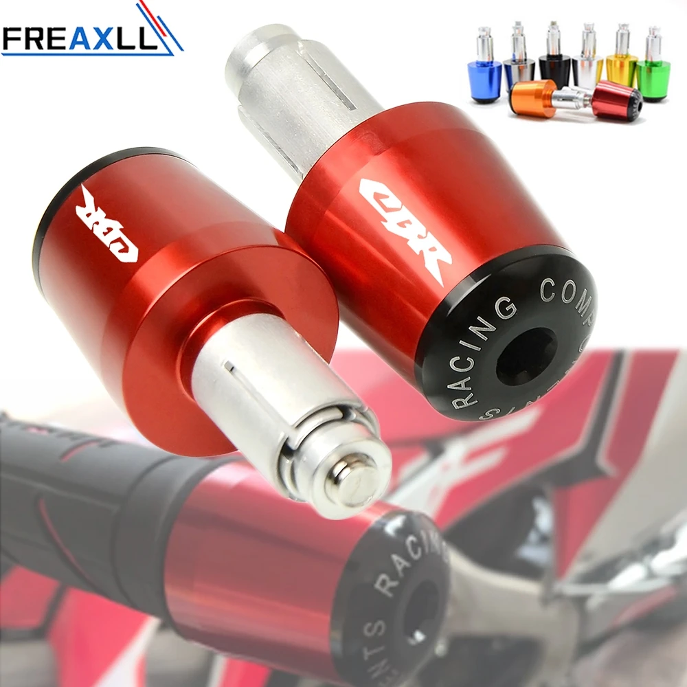 

7/8'' 22mm For HONDA CBR600RR CBR1000RR CB1000R CB600F CB600 CB900 Hornet Plugs Motorcycle Handlebar Handle Bar Grips Cap Ends