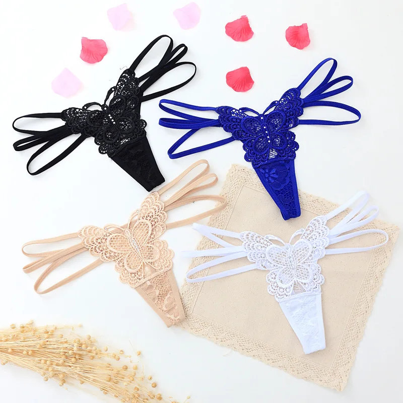 

Underwear Women Cotton Rainbow Low Waist Seamless Leggings Sexy Lace Solid Color Comfortable Soft Cotton Sexy Women'S Underwear
