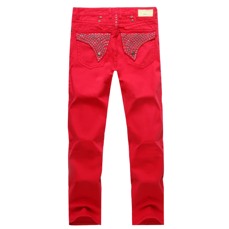 2015 New Red Robin Jeans Men Red Robin Pants Designer Famous Brand ...