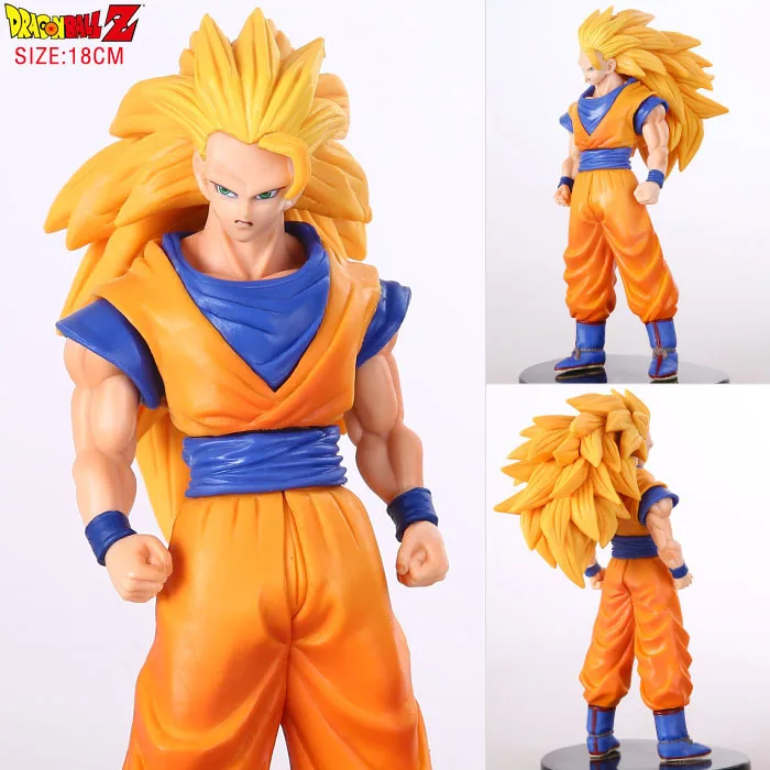 Details about   1X Anime Dragon Ball Z Super Saiyan Son Goku 3 PVC Action Figure Collectible 
