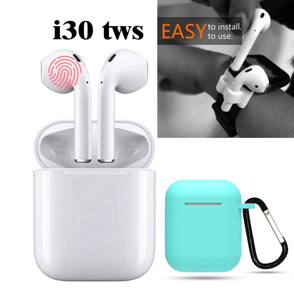 

earbuds I30 tws wireless Bluetooth Bluetooth 5.0 touch headset fit bit box pk i10 i11 i12 i13 i14 i15 i16 i17 i18 i19 i20