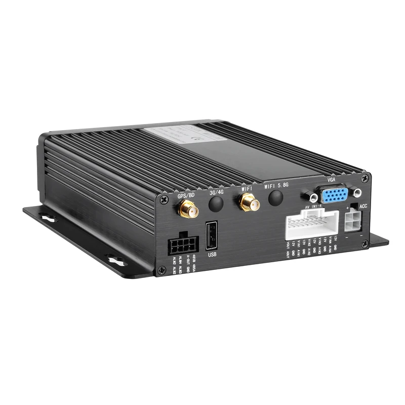 WIFI + GPS sd карта 4CH AHD мобильный видеорегистратор в режиме реального времени онлайн