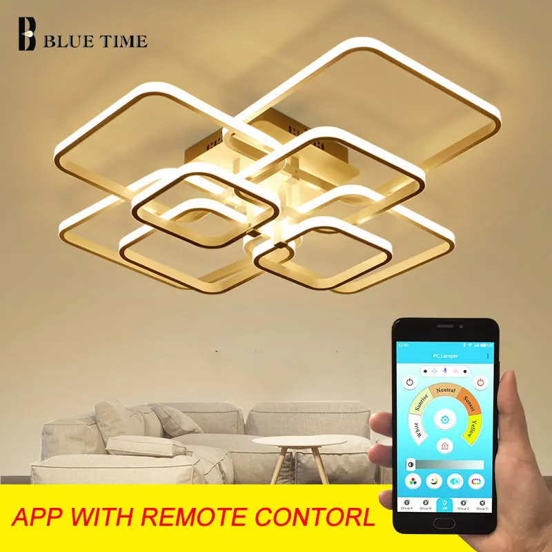 

Stylish Minimalist Modern Led Ceiling Lights For Living Room Dining Room Bedroom Home Fixtures LED Ceiling Lights Input AC 220V