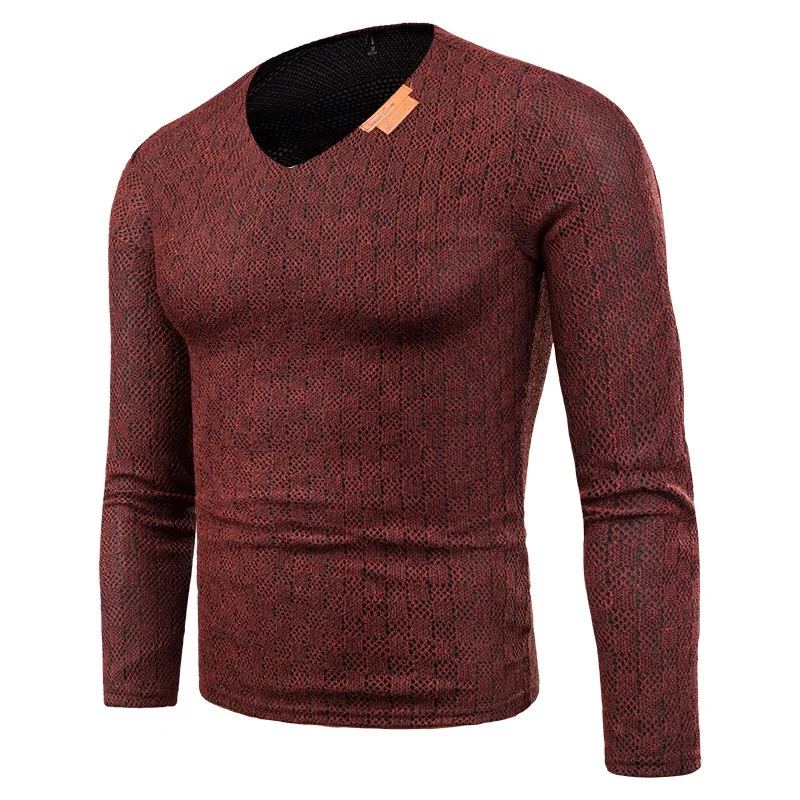 Pull homme размера плюс 6XL БОЛЬШОЙ РАЗМЕР s лоскутный пуловер с v-образным вырезом шерстяной мужской свитер