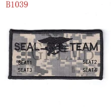 США Спецназ ВМС команда пользовательское имя Ленты текстовый бренд боевой тактика Военная Вышивка-накладка
