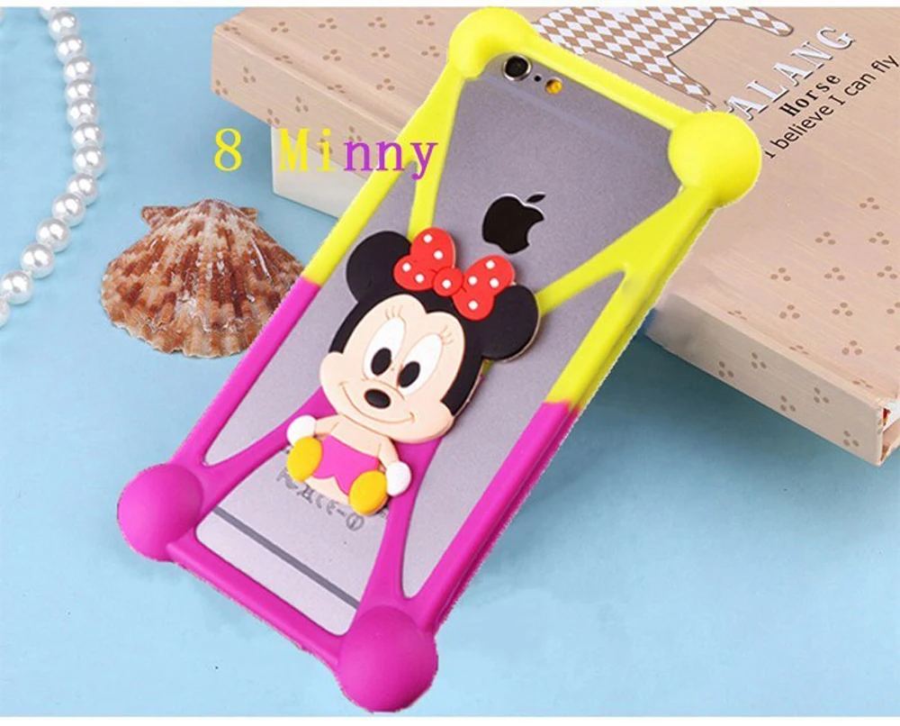 

Cute Cartoon hello kitty Batman Minnie Minions Stitch Soft Silicon Case Cover For Jinga Joy Start A450 A502 Fresh Storm Touch