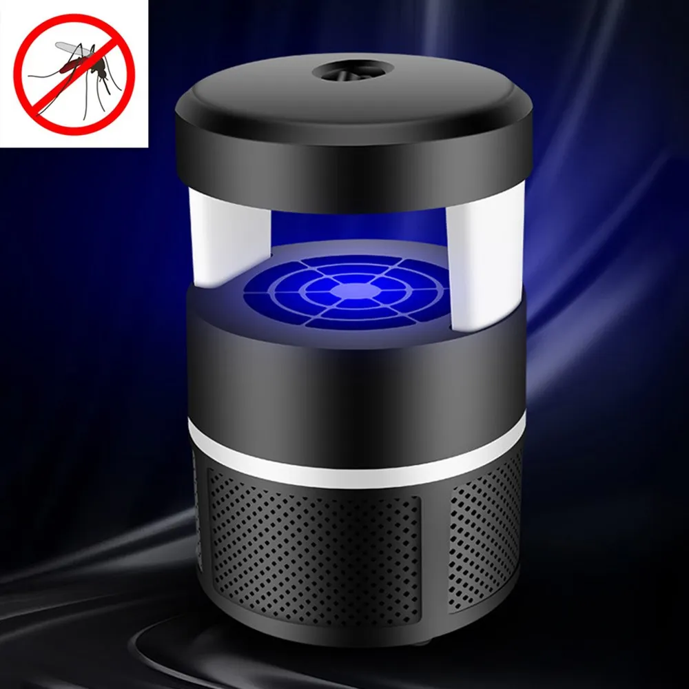 

Drop Shipping USB Household LED Electric Fly Zapper Mosquito Killer Lamp Bug Insect Pest Trap Light Control For Outdoor Camping