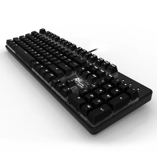 Модернизированная Механическая игровая клавиатура RK 920C USB Проводная с белой