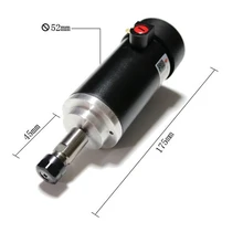 CNC DC48V 400 Вт мотор шпинделя 0.34NM воздушного охлаждения ER11 для DIY PCB бурения 1 год гарантии техническая поддержка