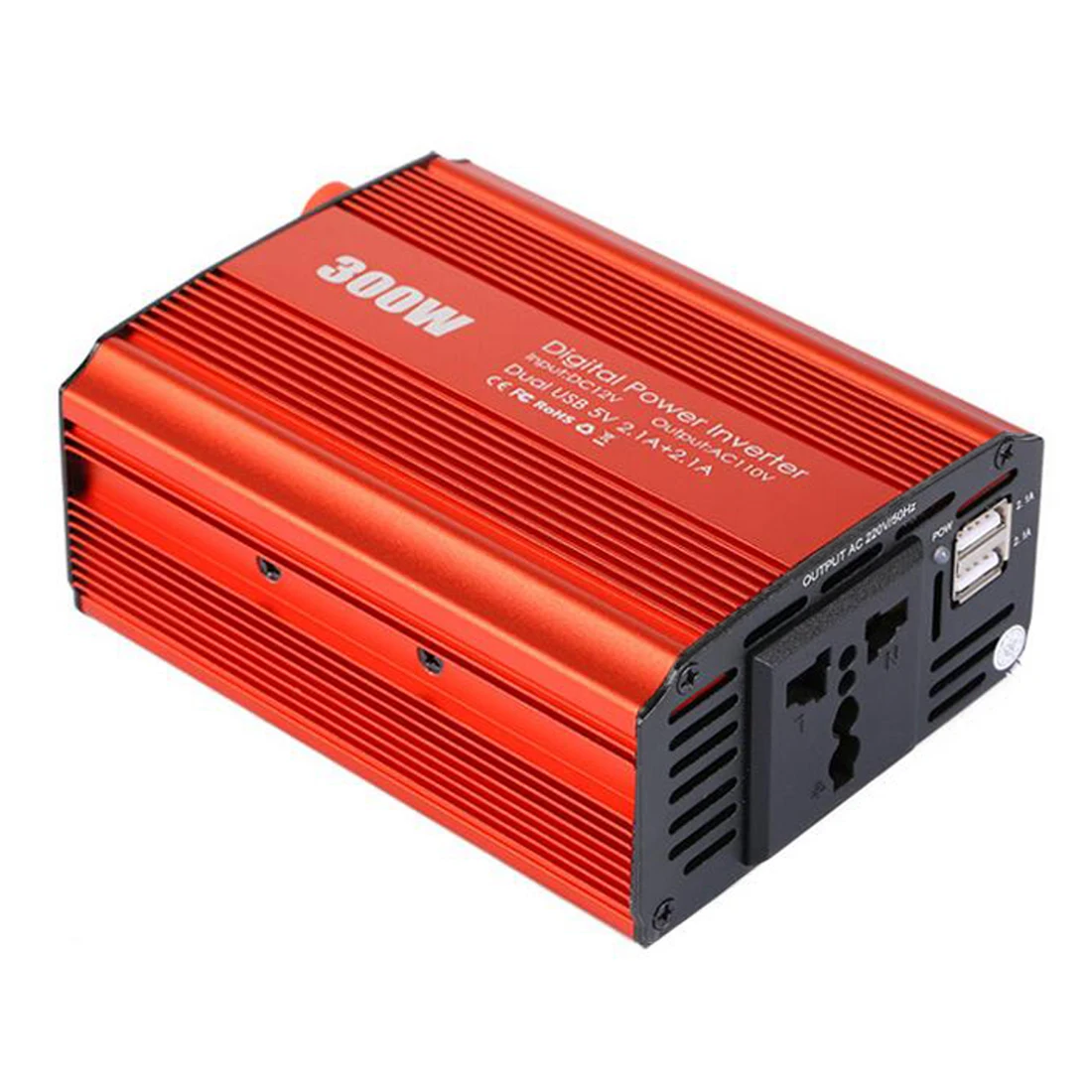 Marsnaska Hot Sale 300W Car Inverter 12v 220v Universal Outlet 12v 220v