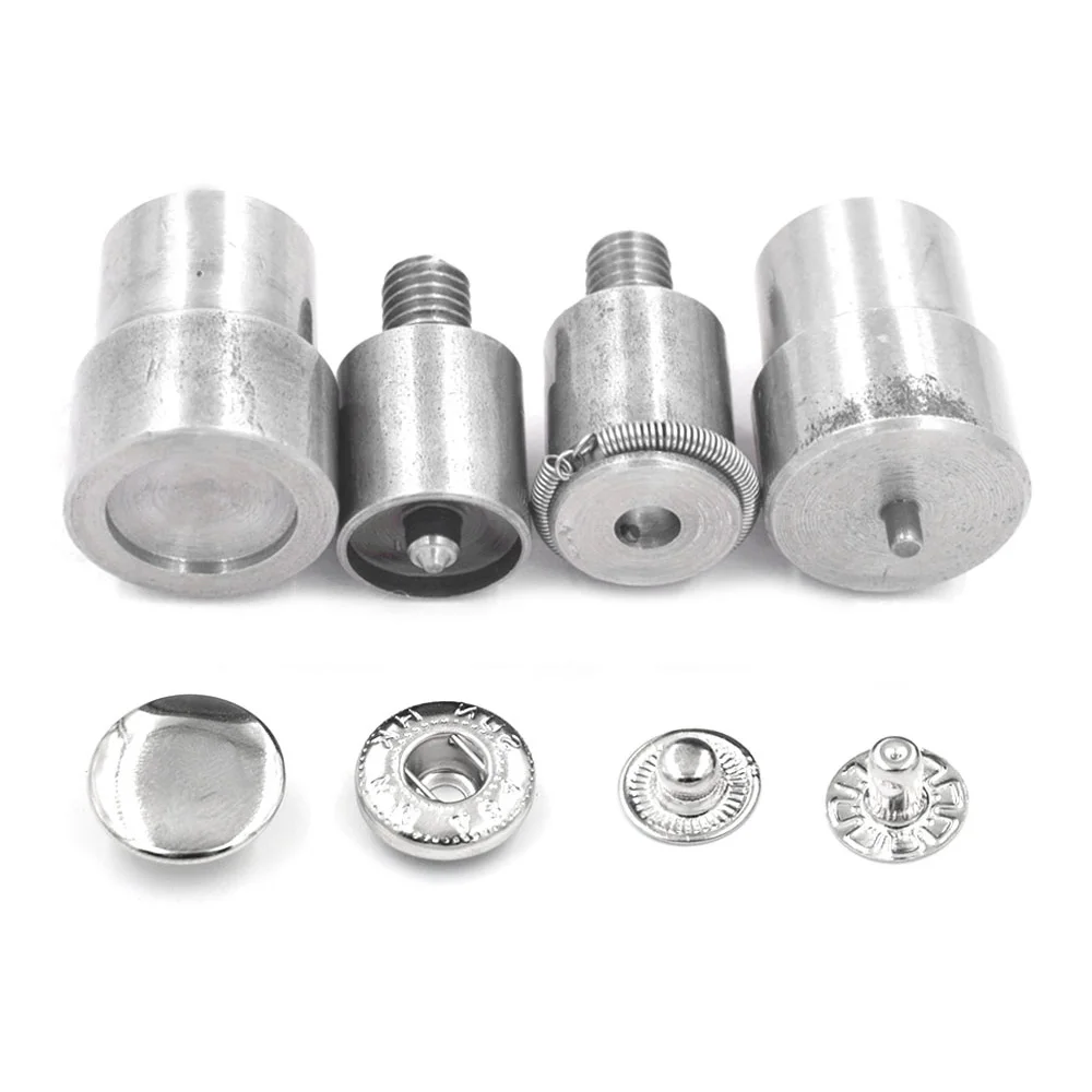 

Hand button machine. Electric machine mold. Grasp the mold. Button to install the tool. Metal rivet mold.