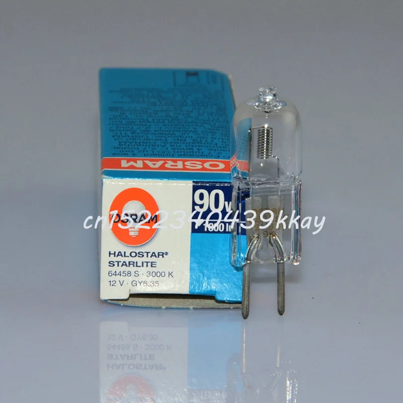 5 шт. OSRAM 64458 S 12V90W галогенная лампа Osram 64458 S 12v90w GY6.35 оптический инструмент машинная лампочка освещение шарик