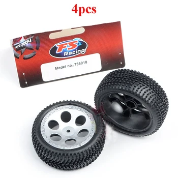 

4Pcs FS-736018 Tire Off-road Wheel Rim Hub for RC Model Cars Spare Parts FS 1/18 Racing Car Accessories