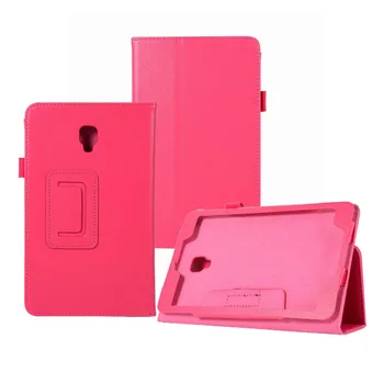 

100PCS/Lot Good Quality Folio PU Cover For Samsung Galaxy Tab A 8.0 2018 Stand Case T380 T385
