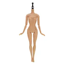 1 шт. Высокое качество 12 дюймов 30 см голая 12 шарнирная Гибкая подвижная пластиковая кукла-девушка тело для 1/6 куклы аксессуары для детей