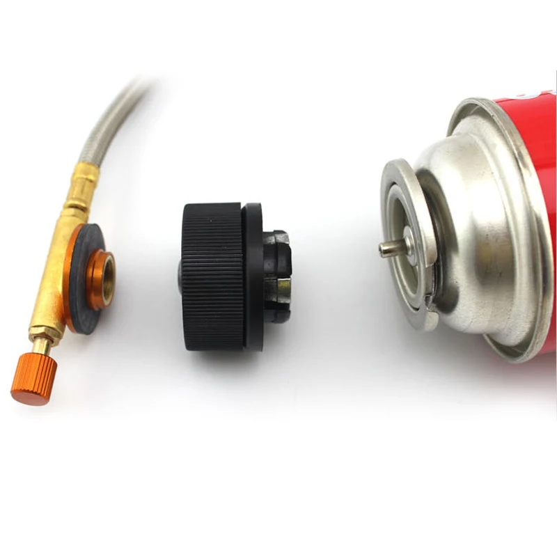 Camping Butane Adapter Duralumin Bunner Convert Cylinder Screw For BBQ Homein Outdoor Stoves