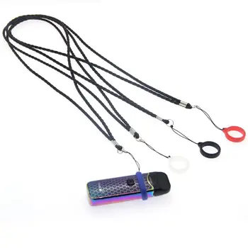 

PU Leather Vape Lanyard with 20mm Ring Rings for 20mm-35mm Vape Box Pen Pod kit Vapepods Electronic Cigarette Bands