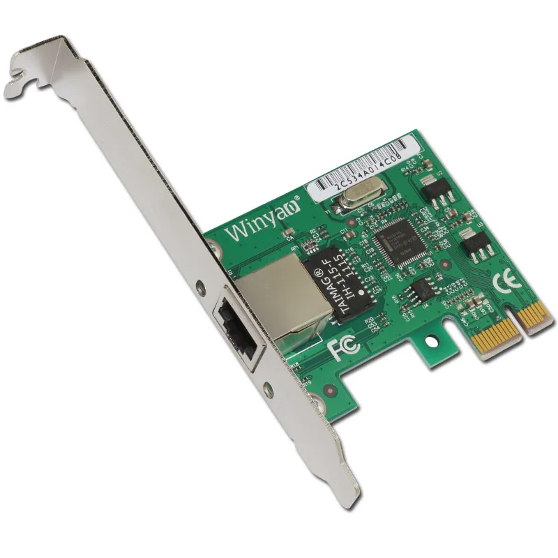 Winyao E574T PCI E X1 10/100/1000M RJ45 гигабитный Ethernet сетевой адаптер для карты Nic 82574 EXPI9301CT/9301CT