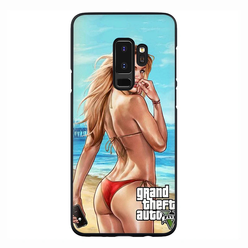 GTA 5 Grand Theft мягкий чехол для телефона samsung Galaxy M10 20 30 S6 7 Edge S8 9 10 Plus Note8 9 - Цвет: B5