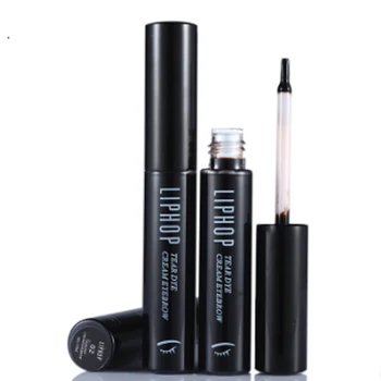 

LIPHOP brand Cosmetics 3 Color Liphop Waterproof Long-lasting dye Eyebrow Mascara Crean Peel off eyebrow Tint Tattoo Eye brow Ge