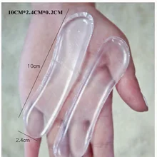 1 пара силиконовых гелевых подушек для пятки, Защита ног, уход за ногами, стельки для обуви, Большая распродажа