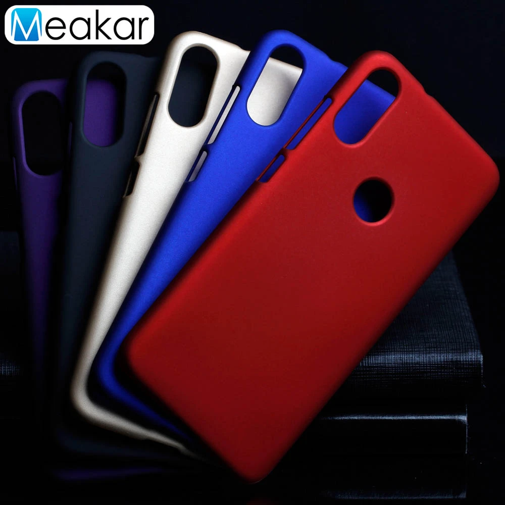 Matte Plastic Coque Cover 5.84For Xiaomi Mi Play Case For Xiaomi Mi Play Miplay Phone Back Coque Cover Case xiaomi leather case cosmos blue