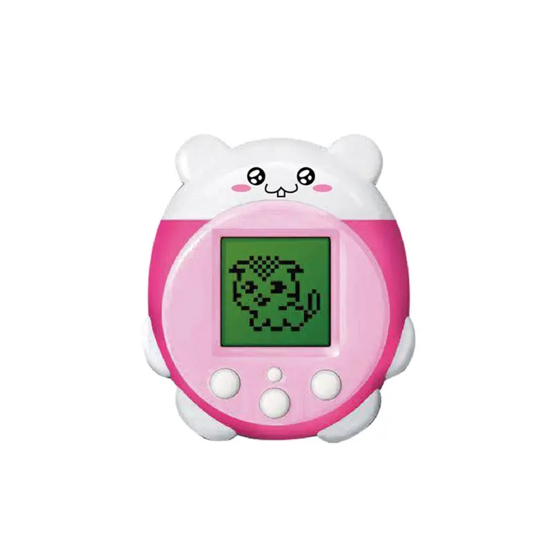 Мини электронные питомцы игрушки 90S 9 Домашние животные в одном виртуальном кибер Pet игрушка смешной Рождественский подарок для детей взрослых - Цвет: Розовый