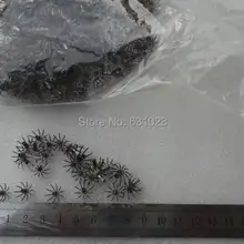 MR OCTOPUS 200 шт. рыболовные крючки, крючки с блесной в виде кальмара, кальмарные Джиги, черный цвет, круглые hooks.1.5