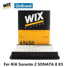 WiX car air Filter 49450 for KIA Sorento 2 2.4L SONATA 8 K5 auto part