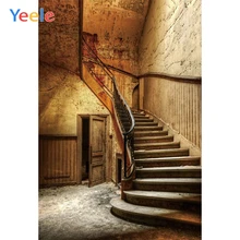 Yeele Retro Interior Stairs Scene Self Portrait Kid Photography Backgrounds Personalized Photographic Backdrops For Photo Studio