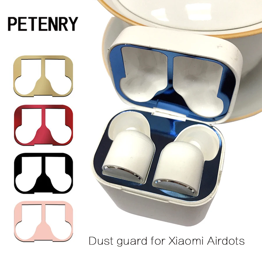 Металлическая защита от пыли для наушников Xiaomi Airdots Pro Пылезащитная наклейка