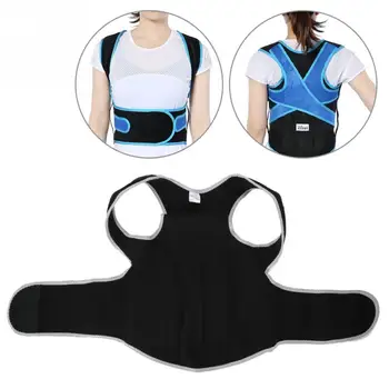 Adult Kid Shoulder Back Brace Posture Corrector Kyphosis Correction Lumbar Support Belt Adjustable